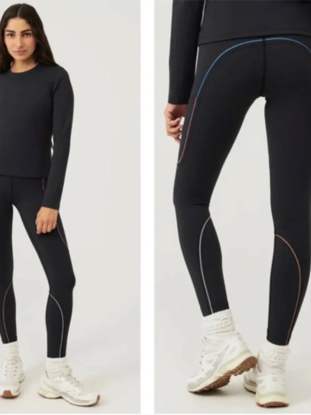 Outdoor Voices FrostKnit 7/8 Leggings Size M LIKE NEW